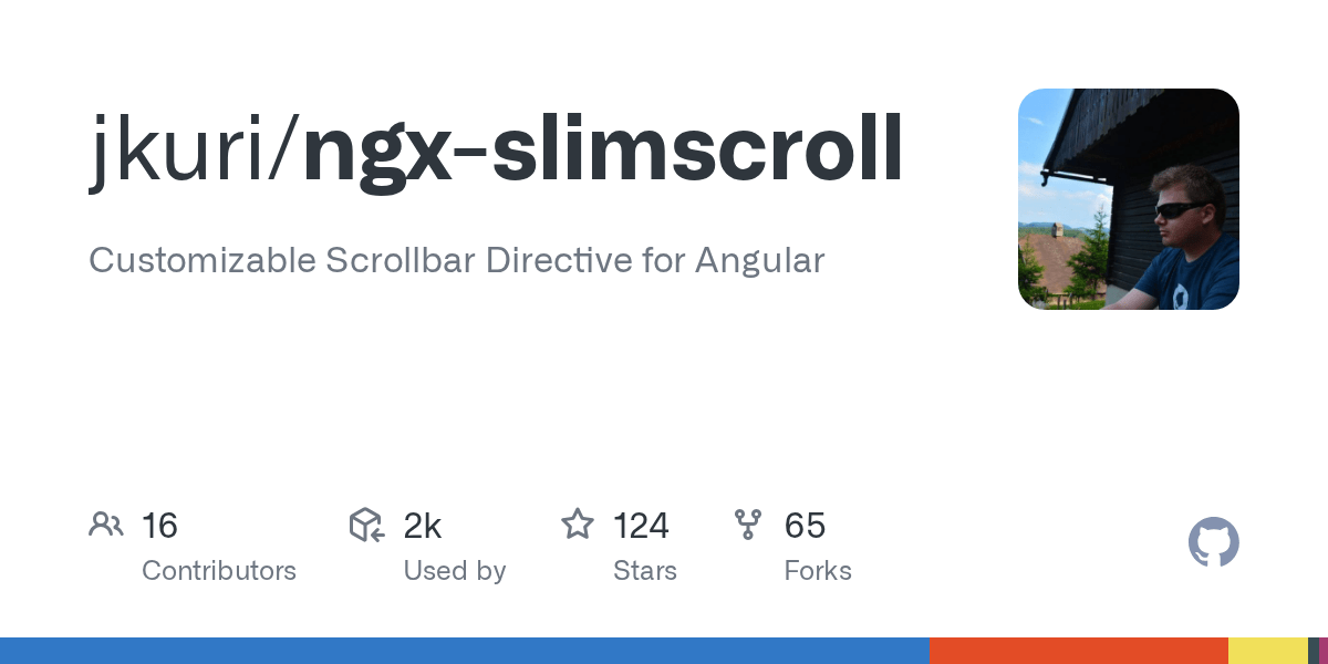 GitHub jkuri/ngxslimscroll Customizable Scrollbar Directive for Angular