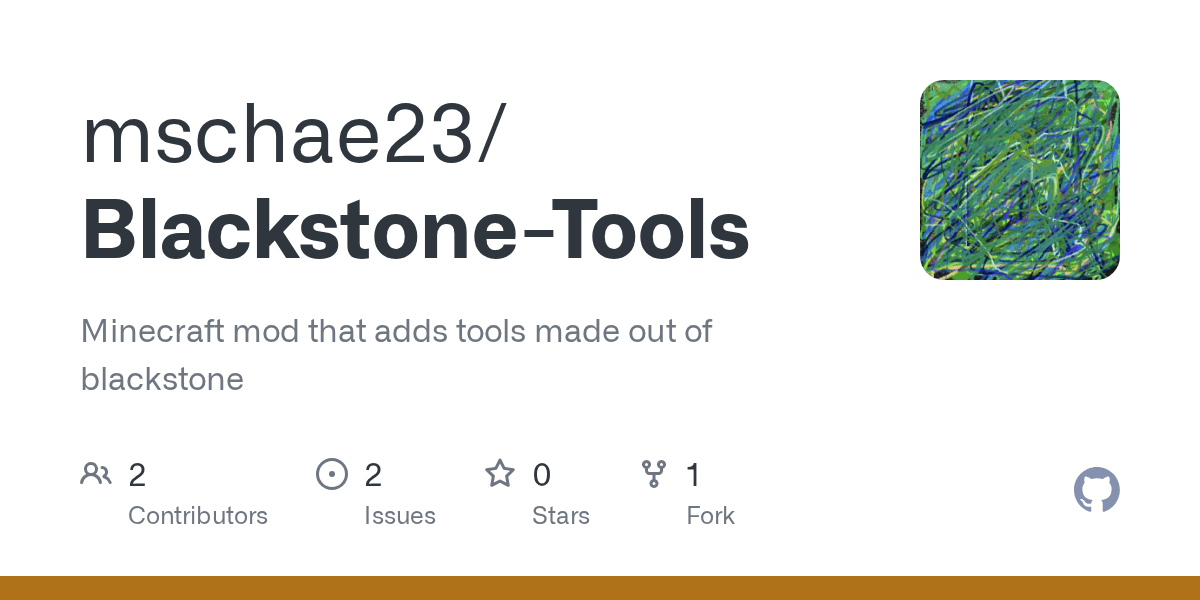 GitHub Minecraft mod that adds tools made