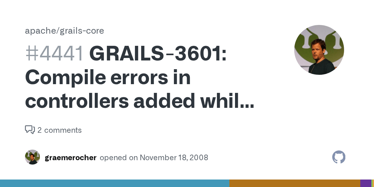GRAILS3601 Compile errors in controllers added while running in dev mode are hidden by the