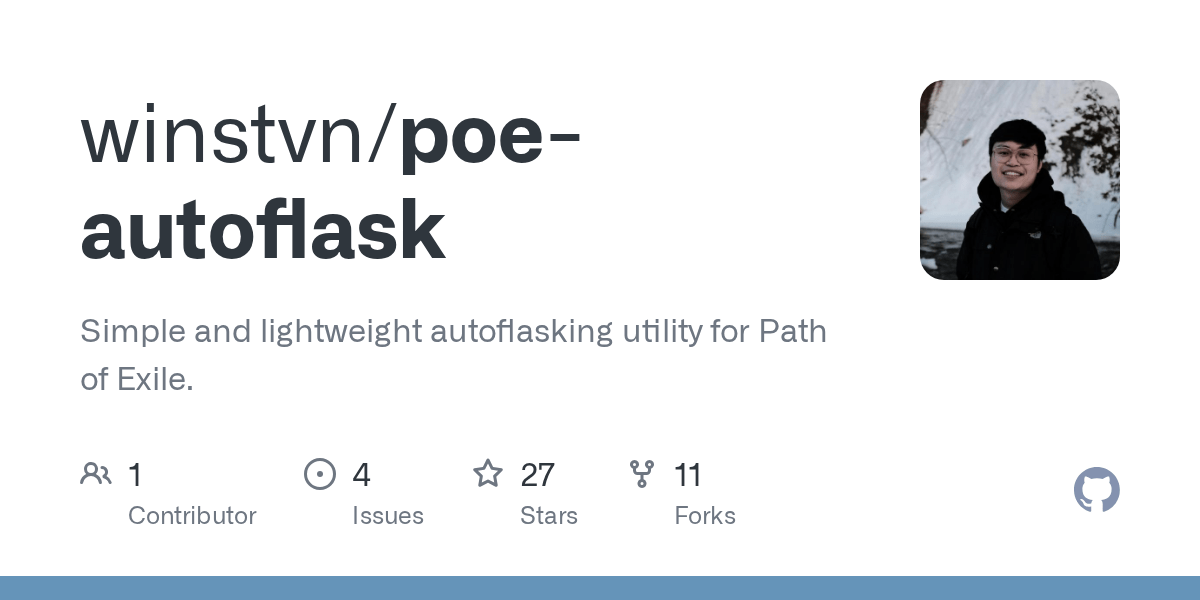 GitHub winstvn/poeautoflask Simple and lightweight autoflasking
