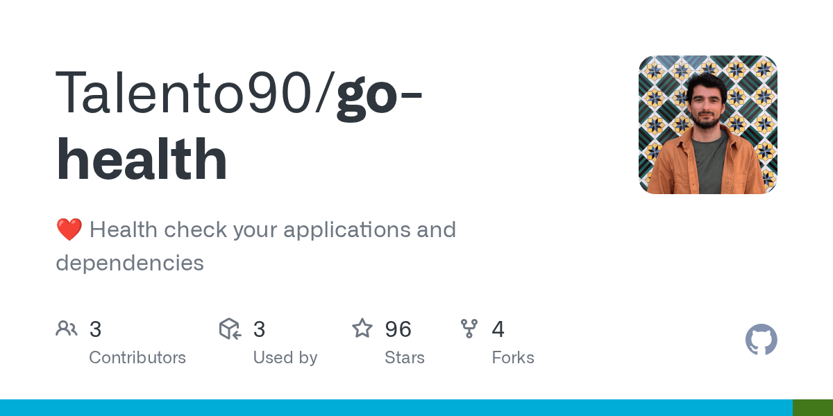 GitHub Talento90/gohealth Health check your applications and