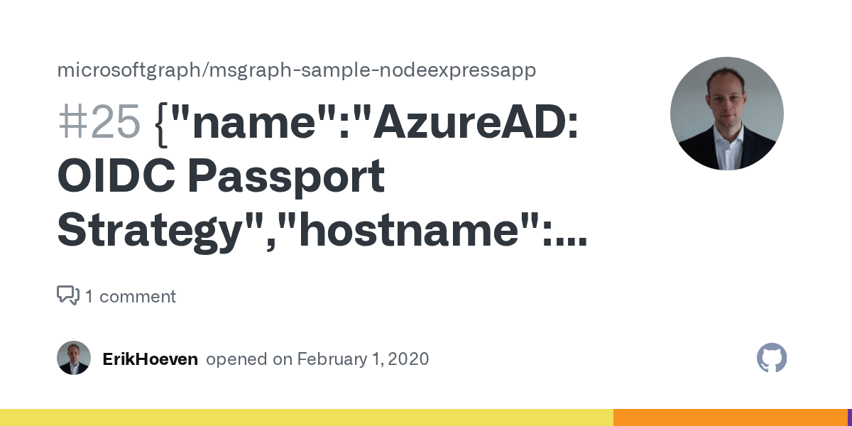 {"name""AzureAD OIDC Passport Strategy","hostname""webappvirtual