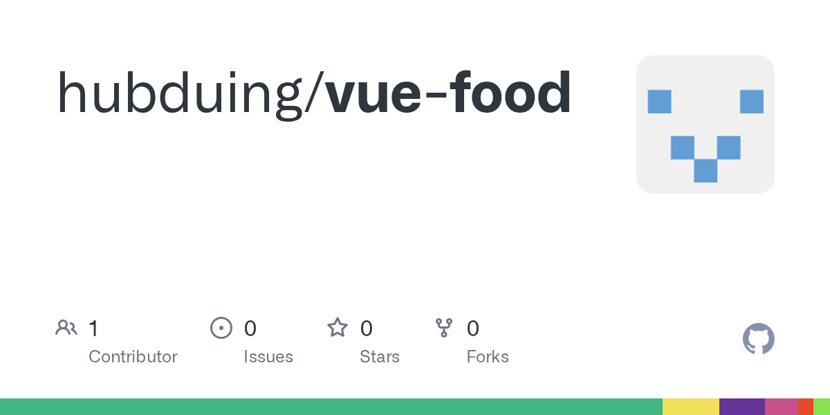 GitHub hubduing/vuefood