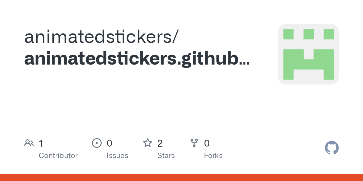GitHub animatedstickers/animatedstickers.github.io