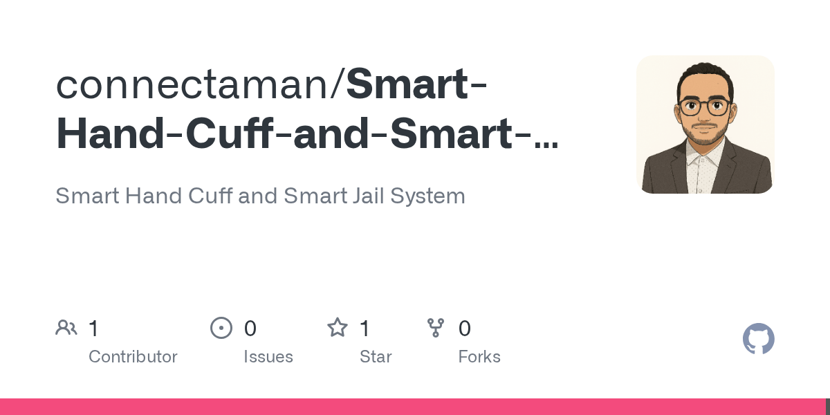 GitHub connectaman/SmartHandCuffandSmartJailSystem Smart Hand