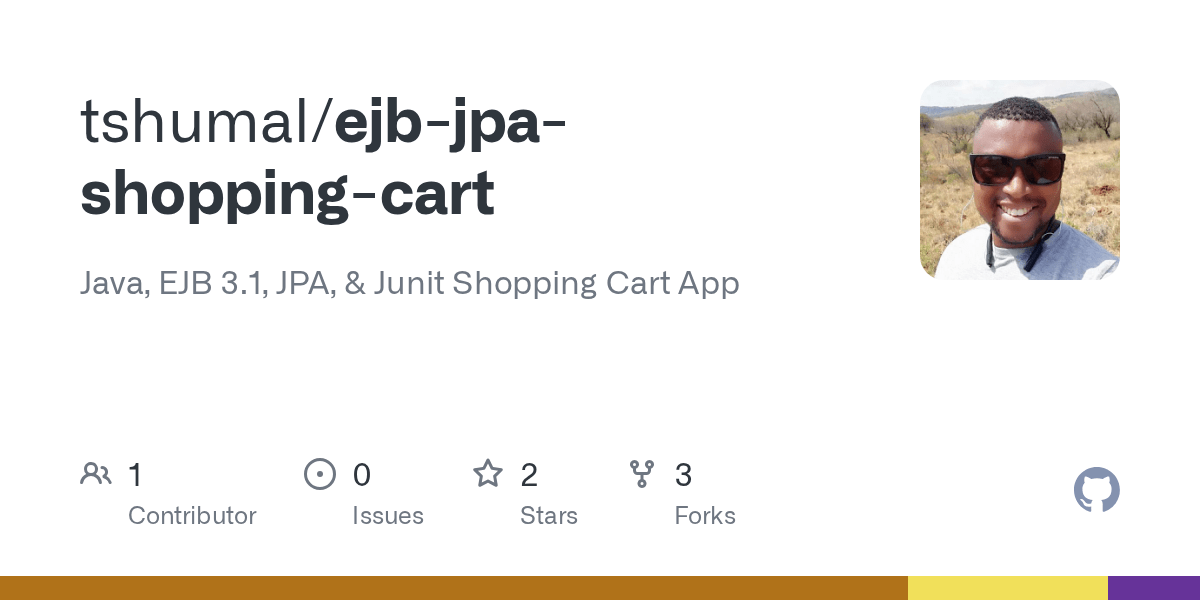 GitHub Java, EJB 3.1, JPA, & Junit