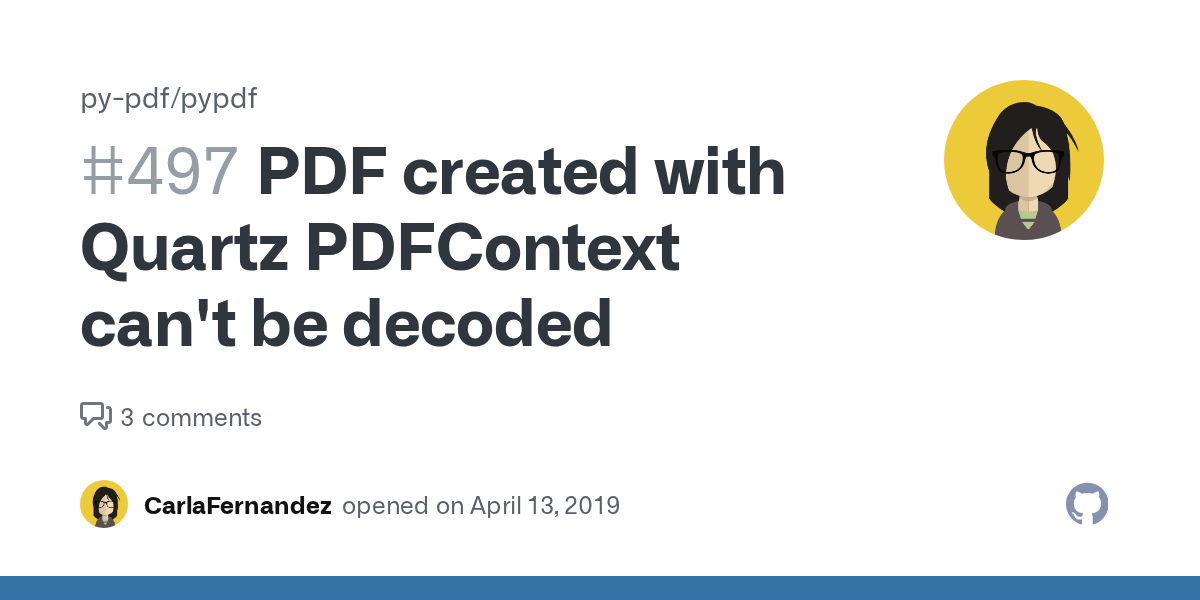 PDF created with Quartz PDFContext can't be decoded · Issue 497 · py