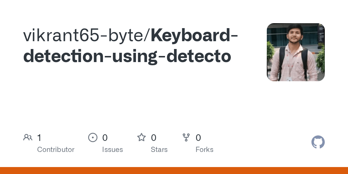 GitHub vikrant65byte/Keyboarddetectionusingdetecto