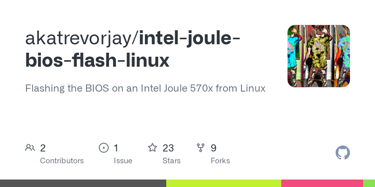GitHub akatrevorjay/inteljoulebiosflashlinux Flashing the BIOS