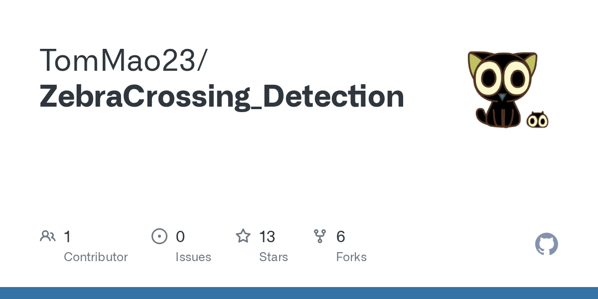 GitHub TomMao23/ZebraCrossing_Detection