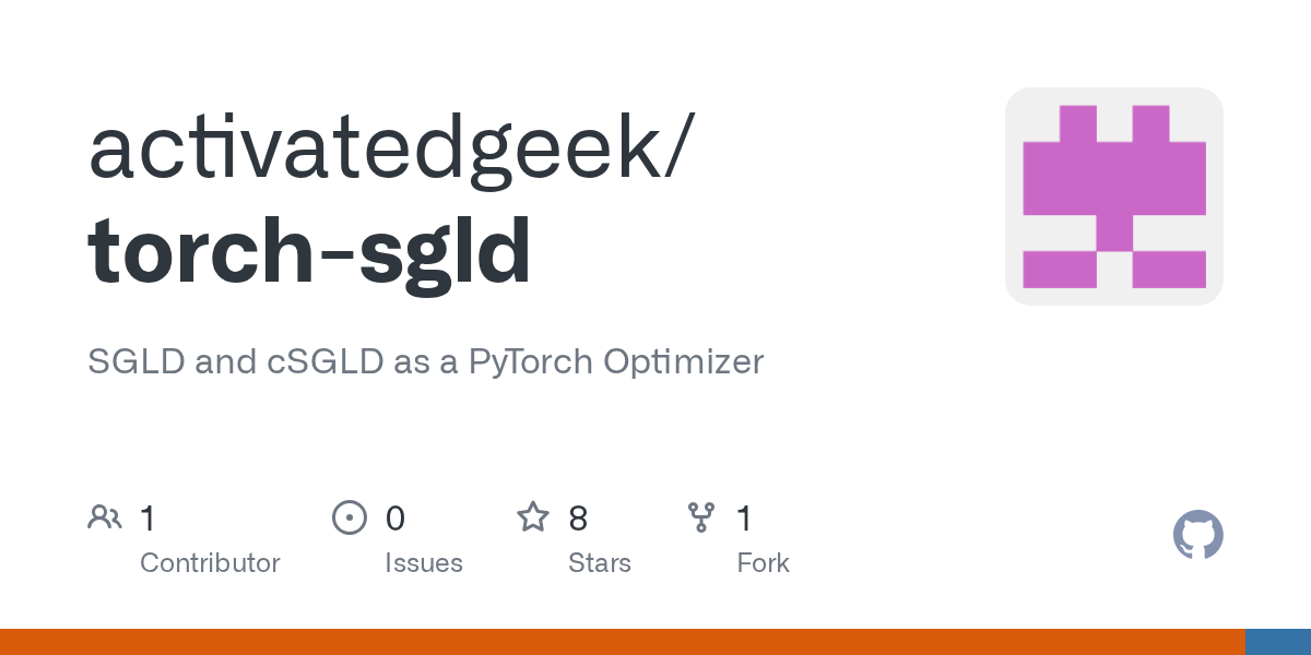 Issues · activatedgeek/torchsgld · GitHub