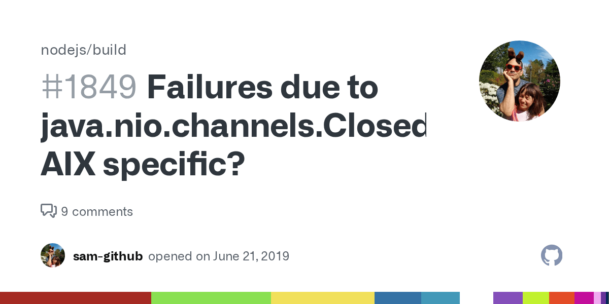 Failures due to java.nio.channels.ClosedChannelException, AIX specific