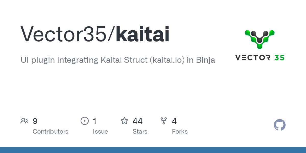 GitHub Vector35/kaitai UI plugin integrating Kaitai Struct (kaitai