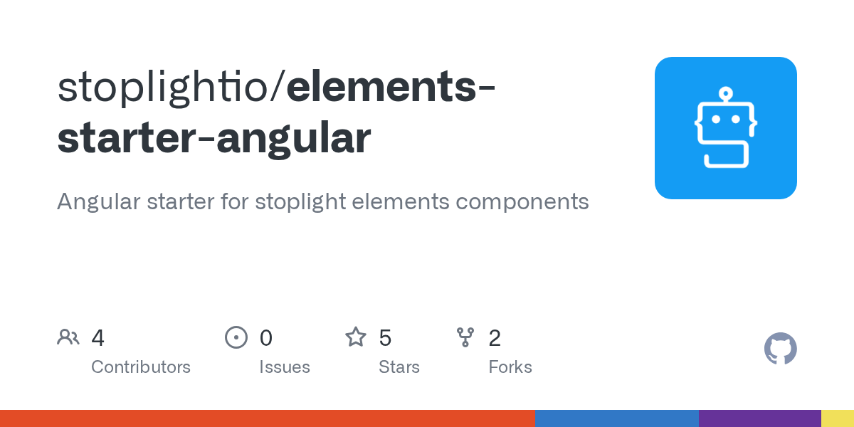 GitHub stoplightio/elementsstarterangular Angular starter for