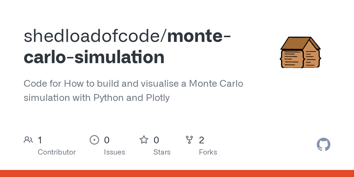 GitHub shedloadofcode/montecarlosimulation Code for How to build
