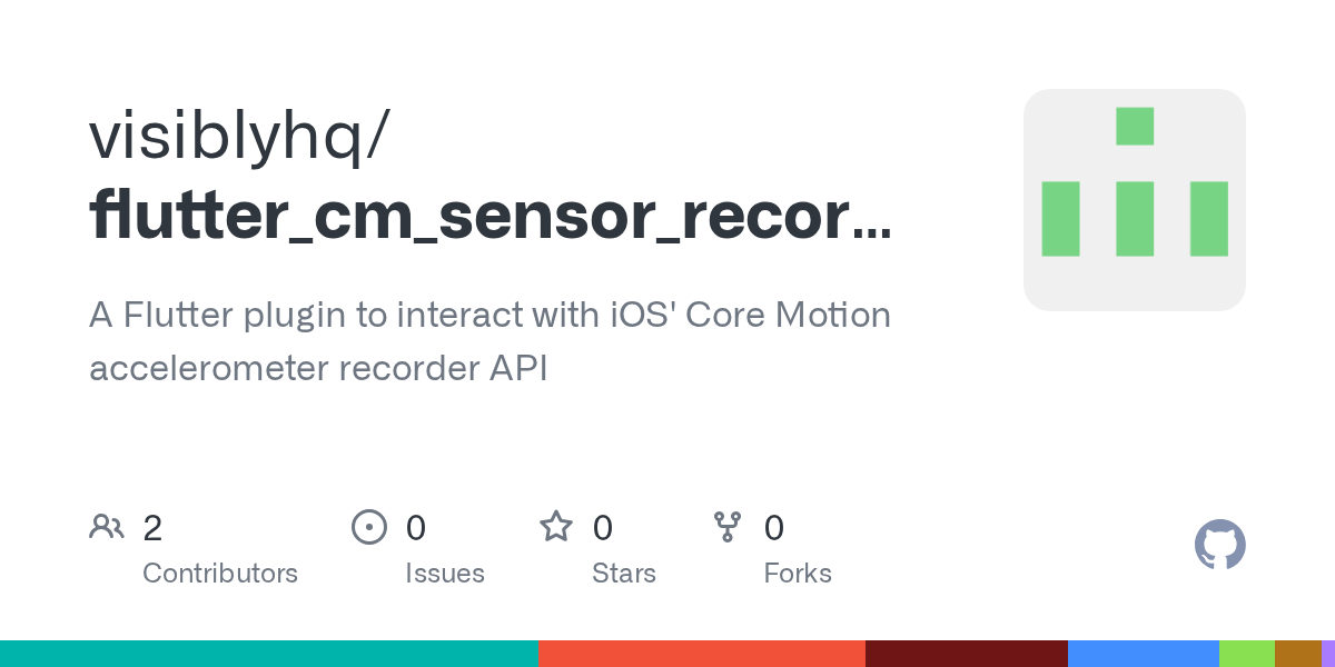 GitHub visiblyhq/flutter_cm_sensor_recorder A Flutter plugin to