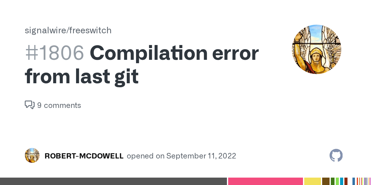 Compilation error from last git · Issue 1806 · signalwire/freeswitch