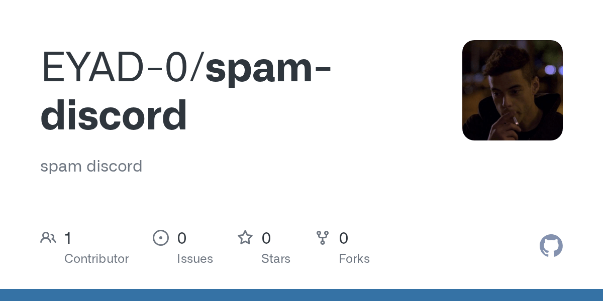 GitHub EYAD0/spamdiscord spam discord