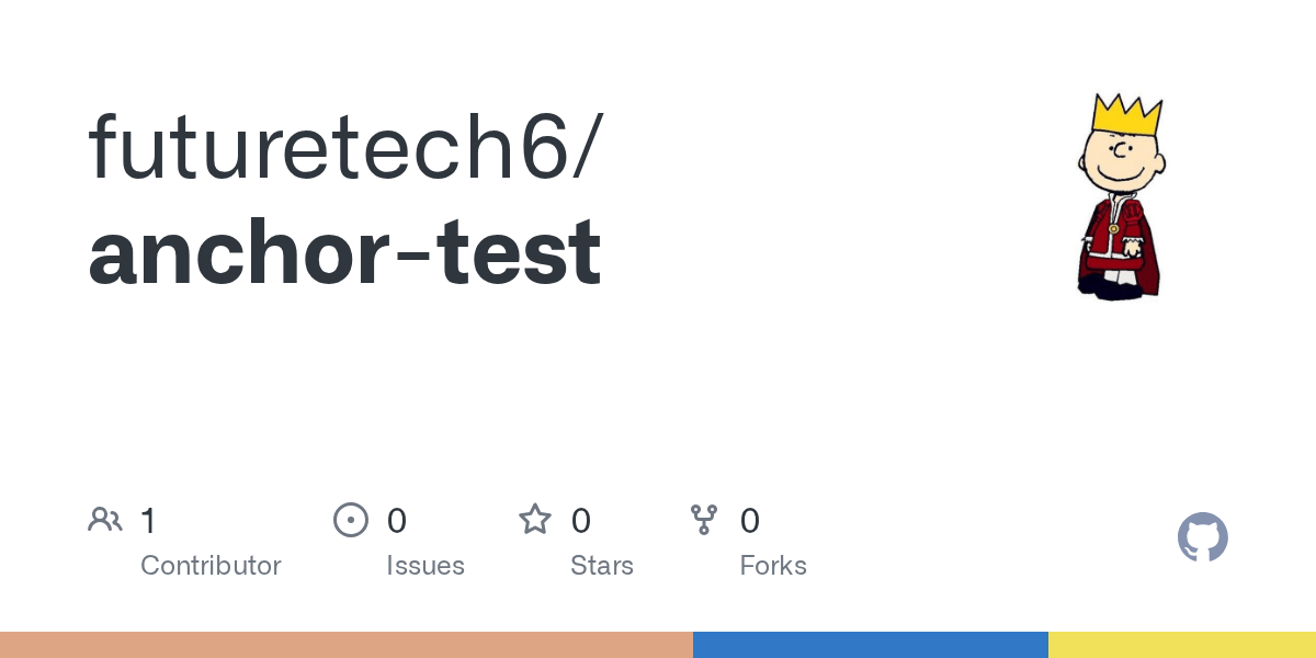 GitHub futuretech6/anchortest