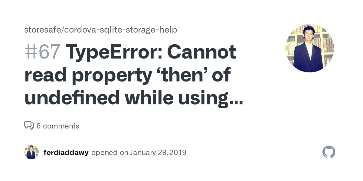 TypeError Cannot read property ‘then’ of undefined while using ionic