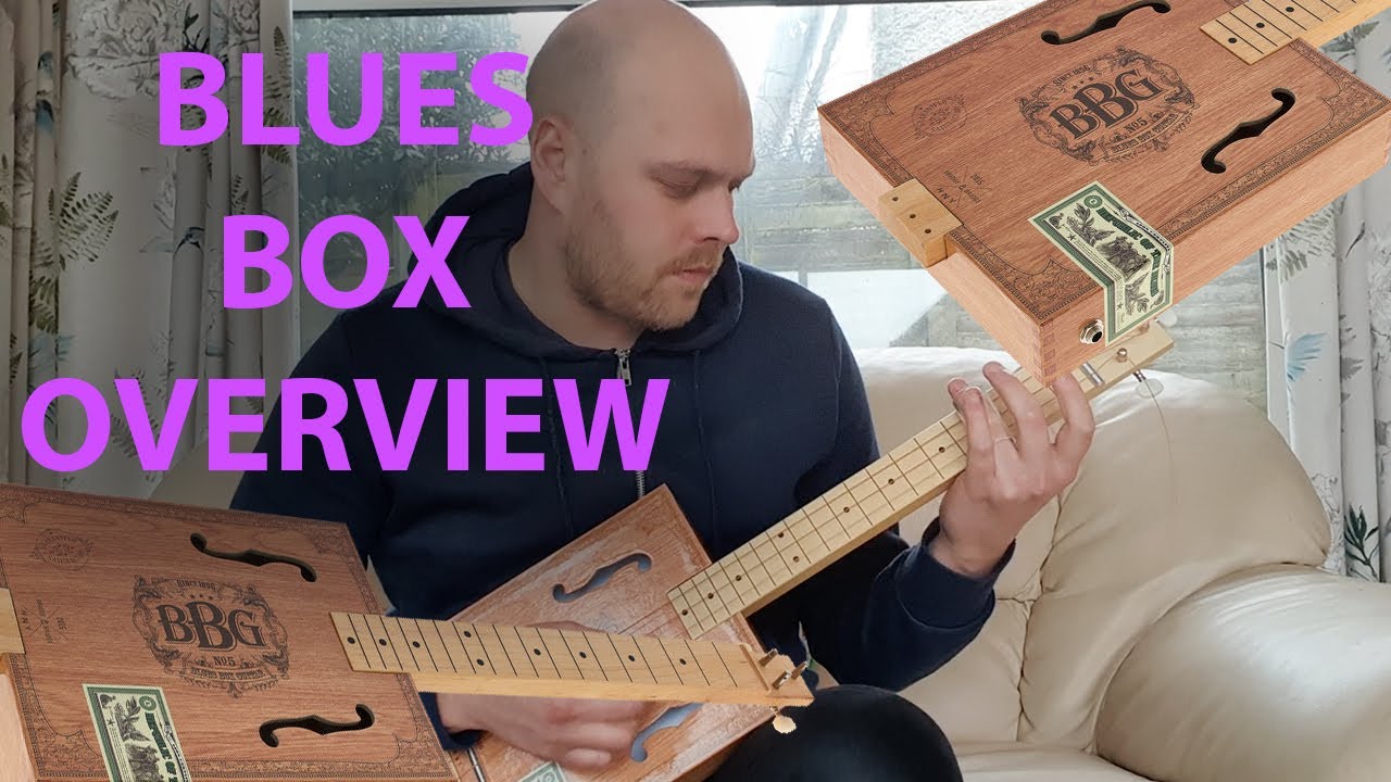 Electric Blues Box Slide Guitar Kit Overview Open G Tuning