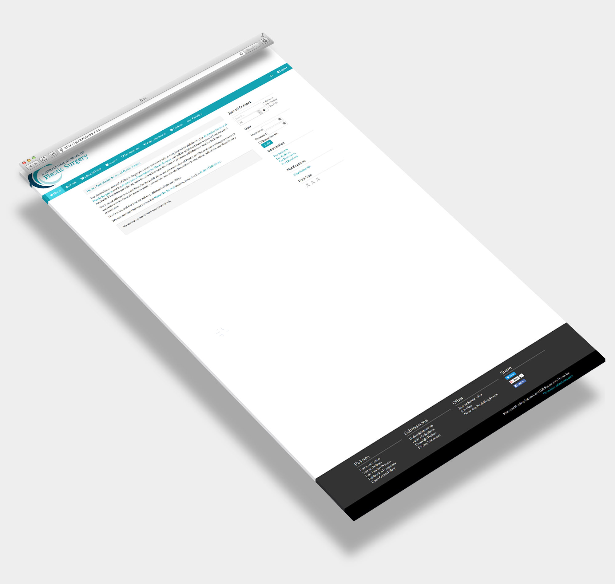 The Australasian Journal of Plastic Surgery Open Journal Systems