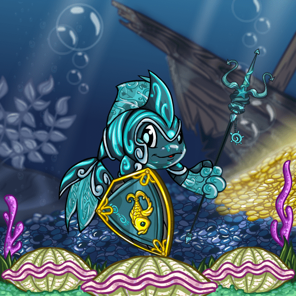 Koi Warrior Dress to Impress Preview customized Neopets' clothing