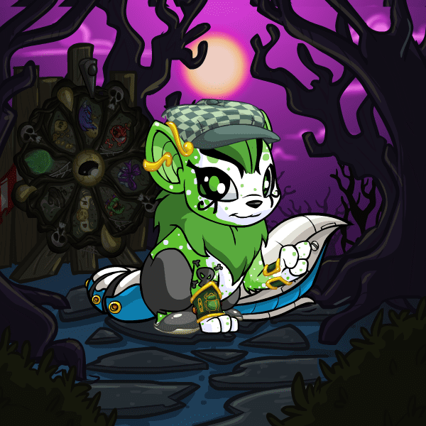 Punk Paintbrush Xweetok Dress to Impress Preview customized Neopets