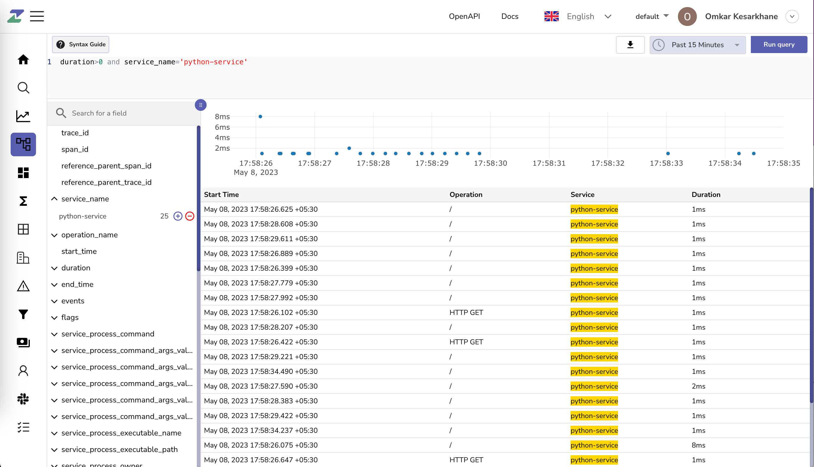 Python OpenObserve Documentation