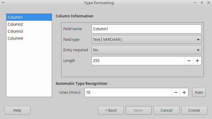 Export data from an ODS file to LibreOffice Base