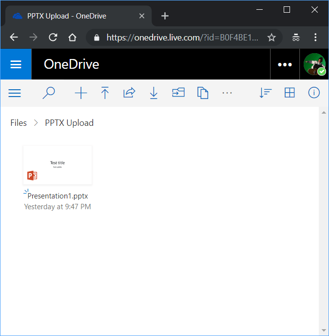 Open PPTX File on Windows