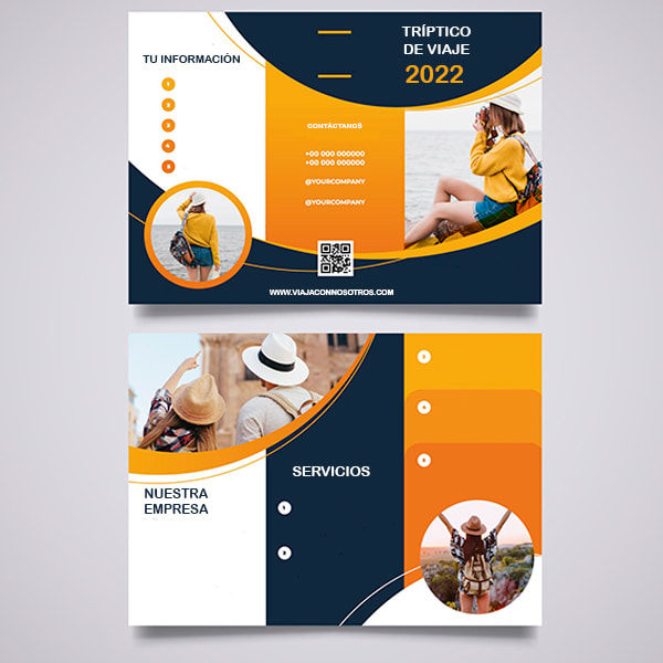 ¿Qué es un tríptico? Usos y ejemplos OpenPrint