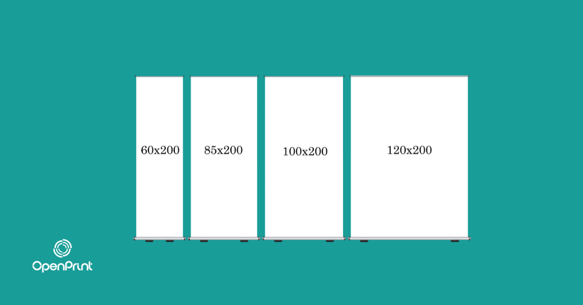 Medidas Roll Up ¿Qué tamaño elegir? OpenPrint