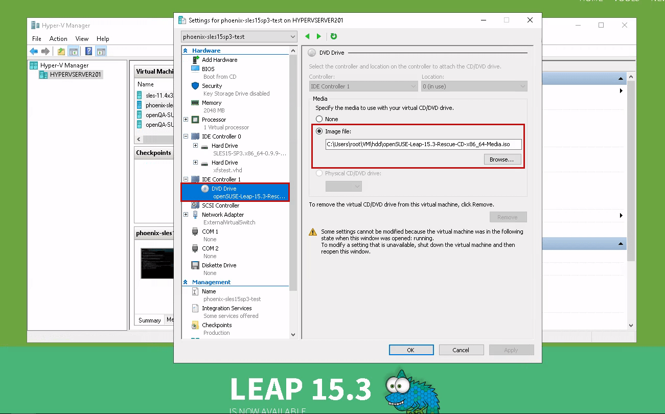 Run Azure images in HyperV or kvm
