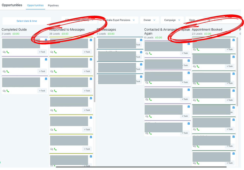 Generate Appointments Using Lead
