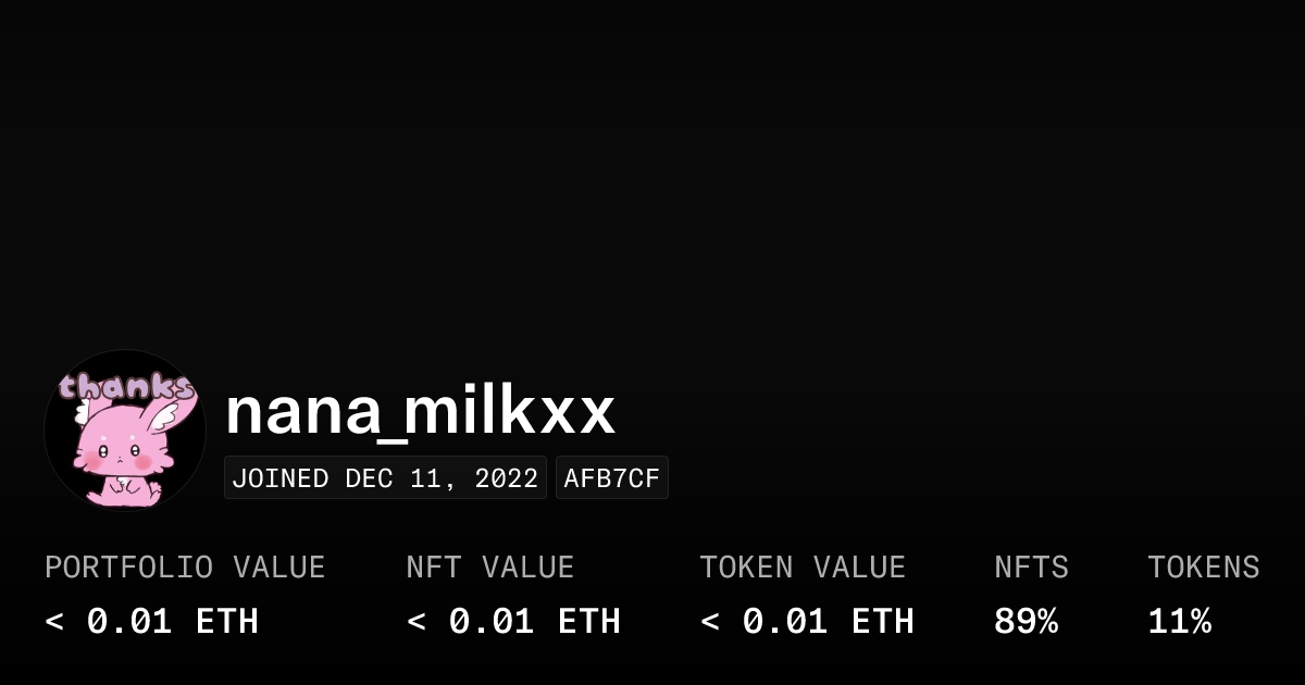 nana_milkxx - Profile | OpenSea