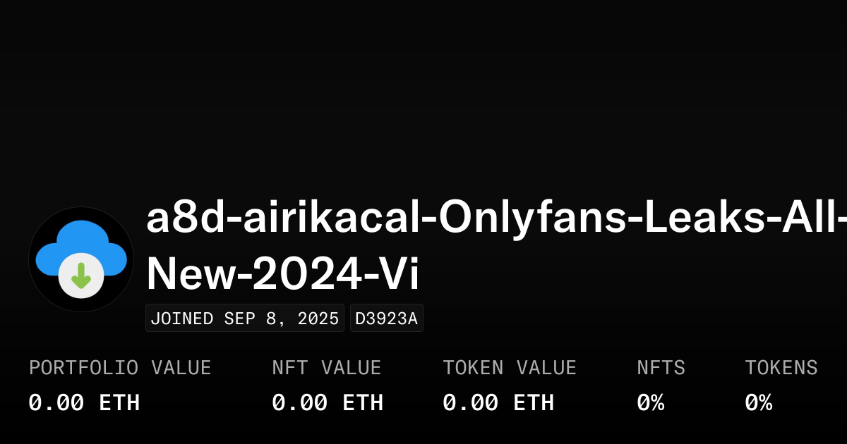 a8dairikacalOnlyfansLeaksAllNew2024Vi Profile OpenSea