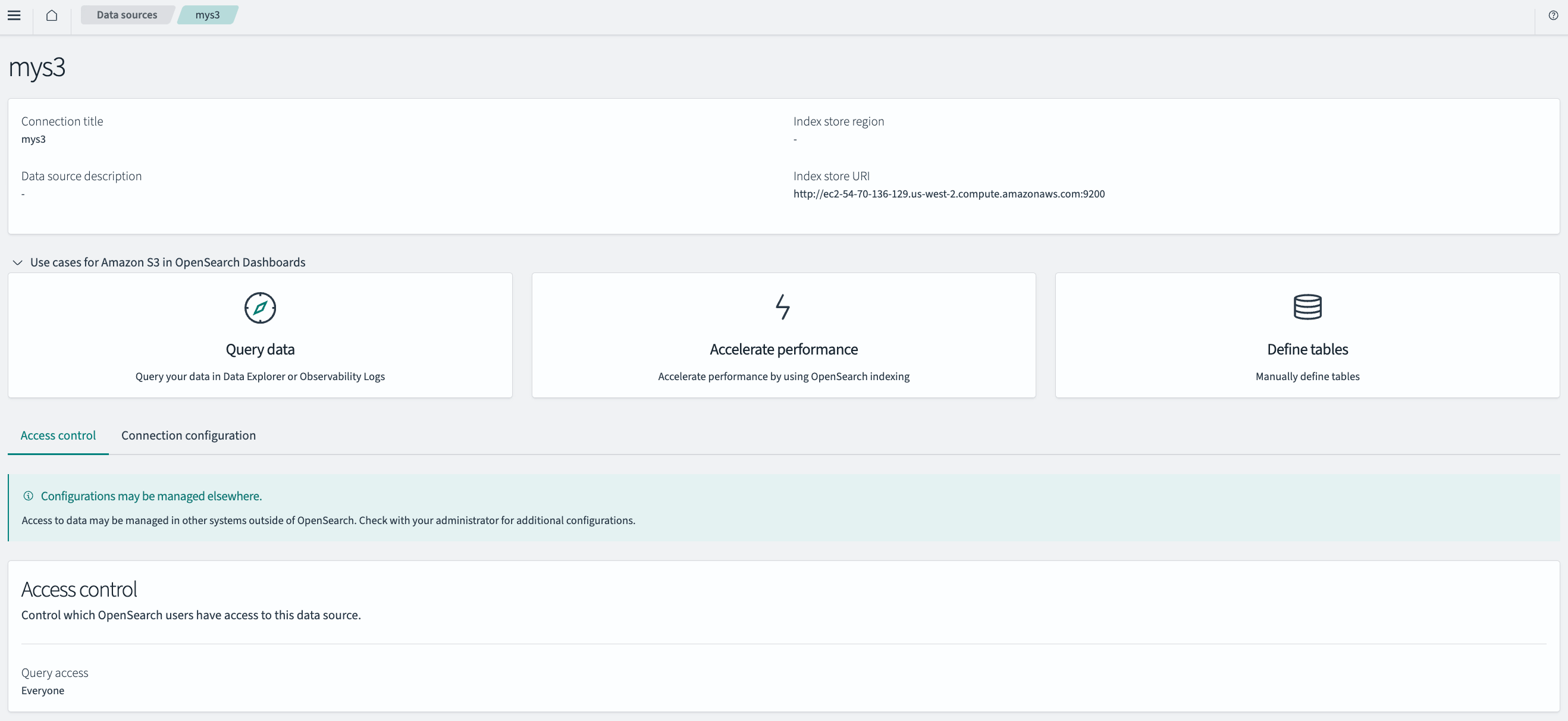 Connecting Amazon S3 to OpenSearch OpenSearch Documentation
