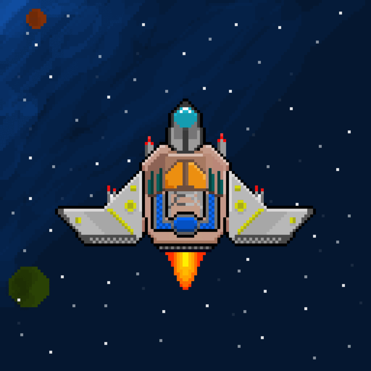 The EthSpaceships (Genesis) Collection OpenSea