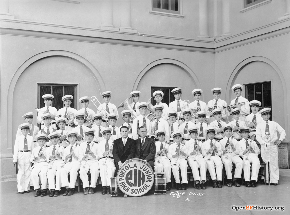 Portola School Images OpenSFHistory Western Neighborhoods Project