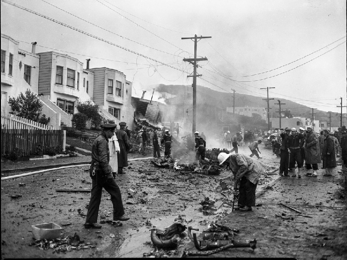 Daly City Plane Crash A Closer Look OpenSFHistory Western