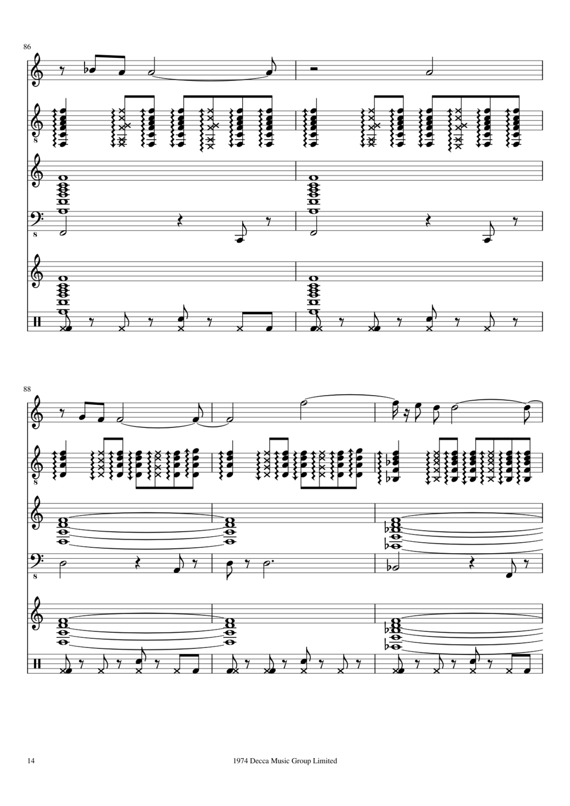 Free sheet music The Lonely Shepherd by Kill Bill, Play and Download