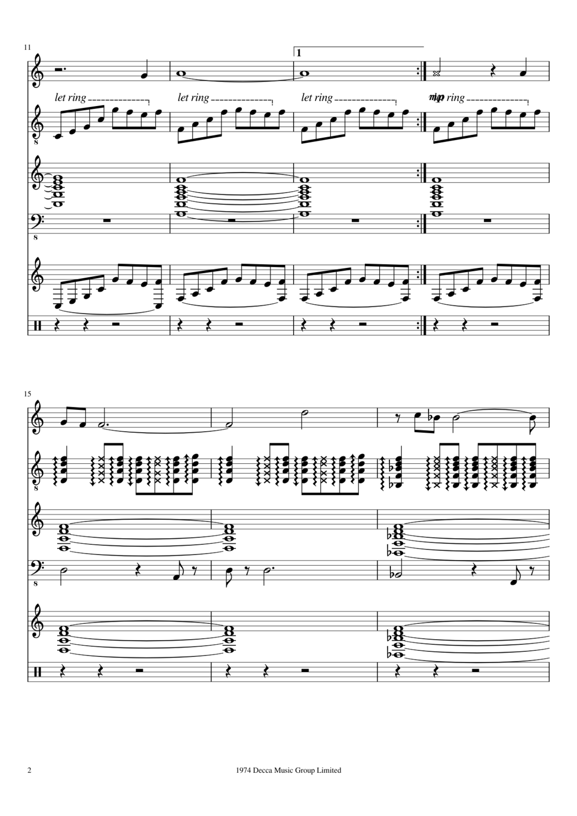 Free sheet music The Lonely Shepherd by Kill Bill, Play and Download