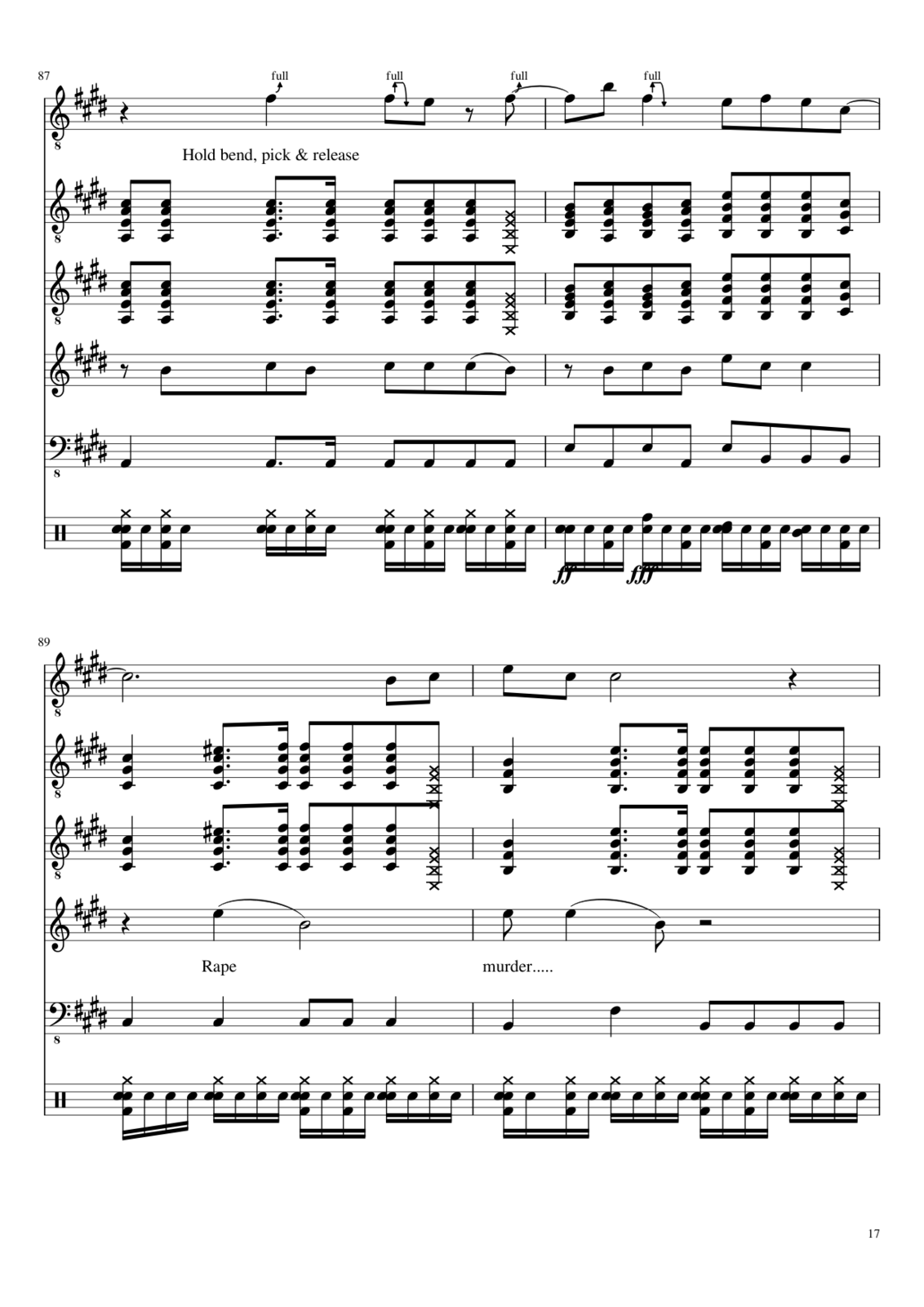 Free sheet music Gimme Shelter by Rolling Stones (The), Play and