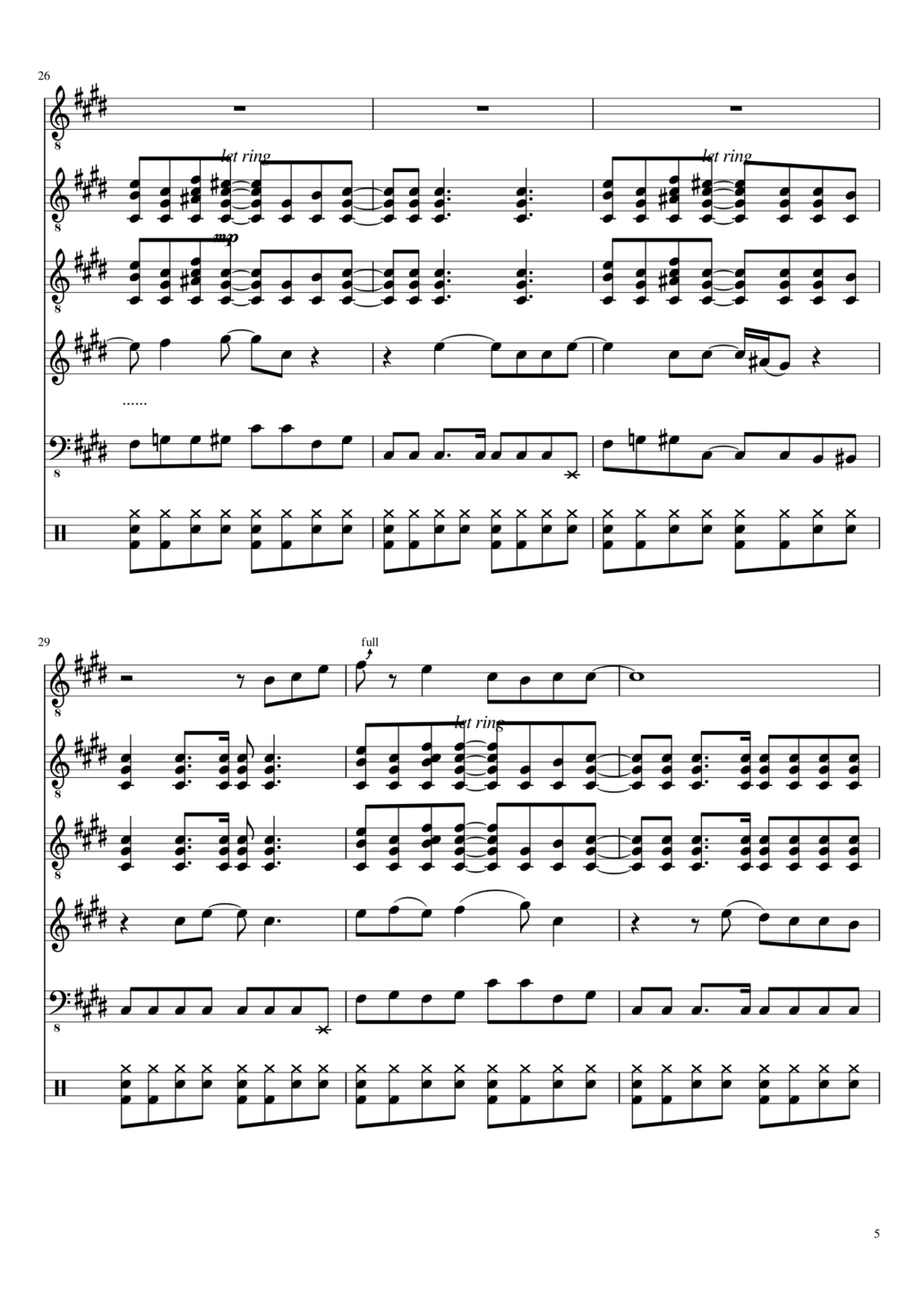 Free sheet music Gimme Shelter by Rolling Stones (The), Play and