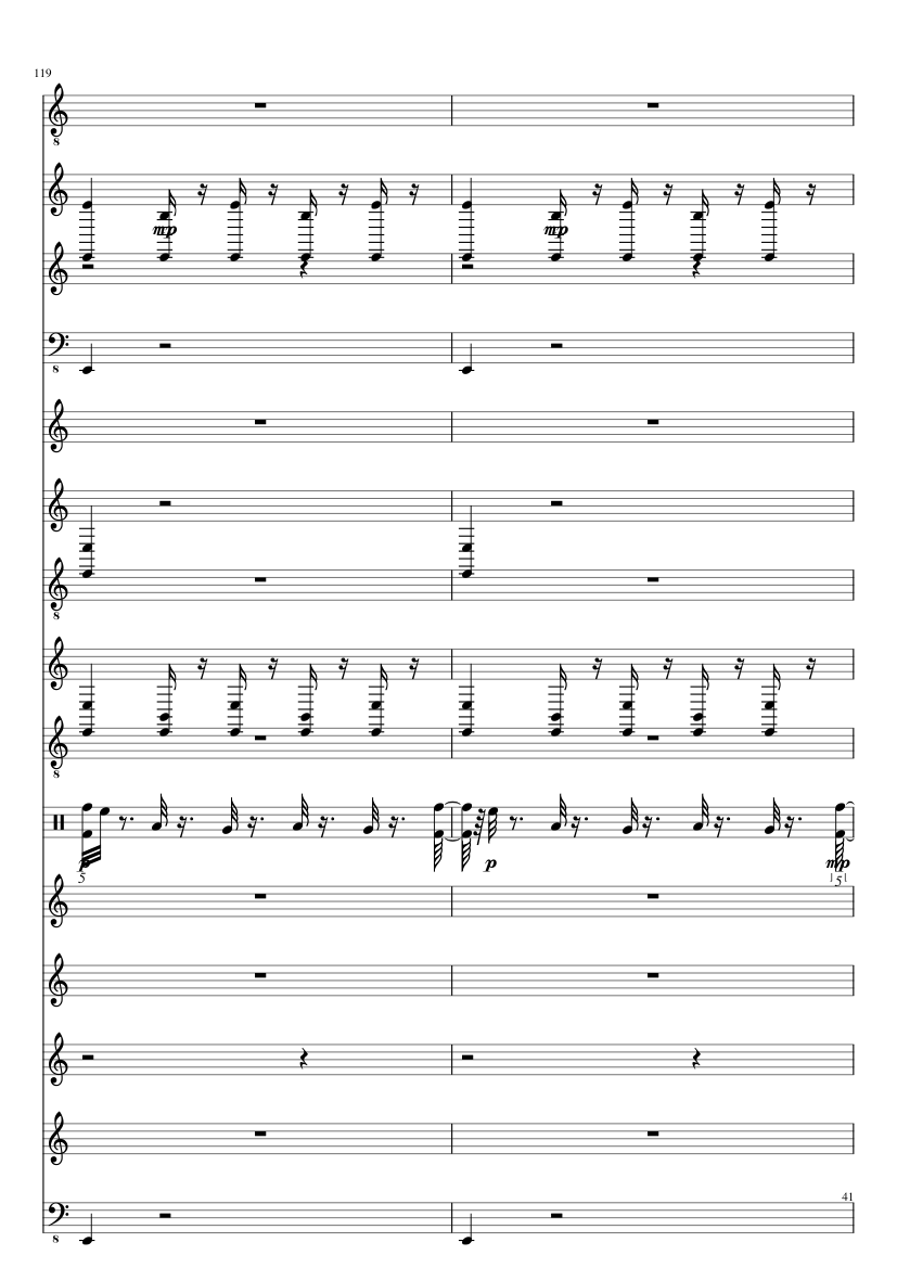 Free sheet music Christmas Eve Sarajevo by TransSiberian Orchestra