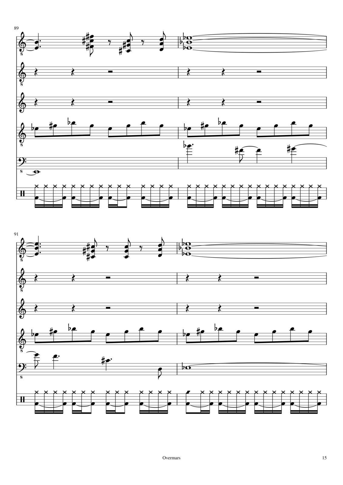 Free sheet music Weekend by X Japan, Play and Download any time