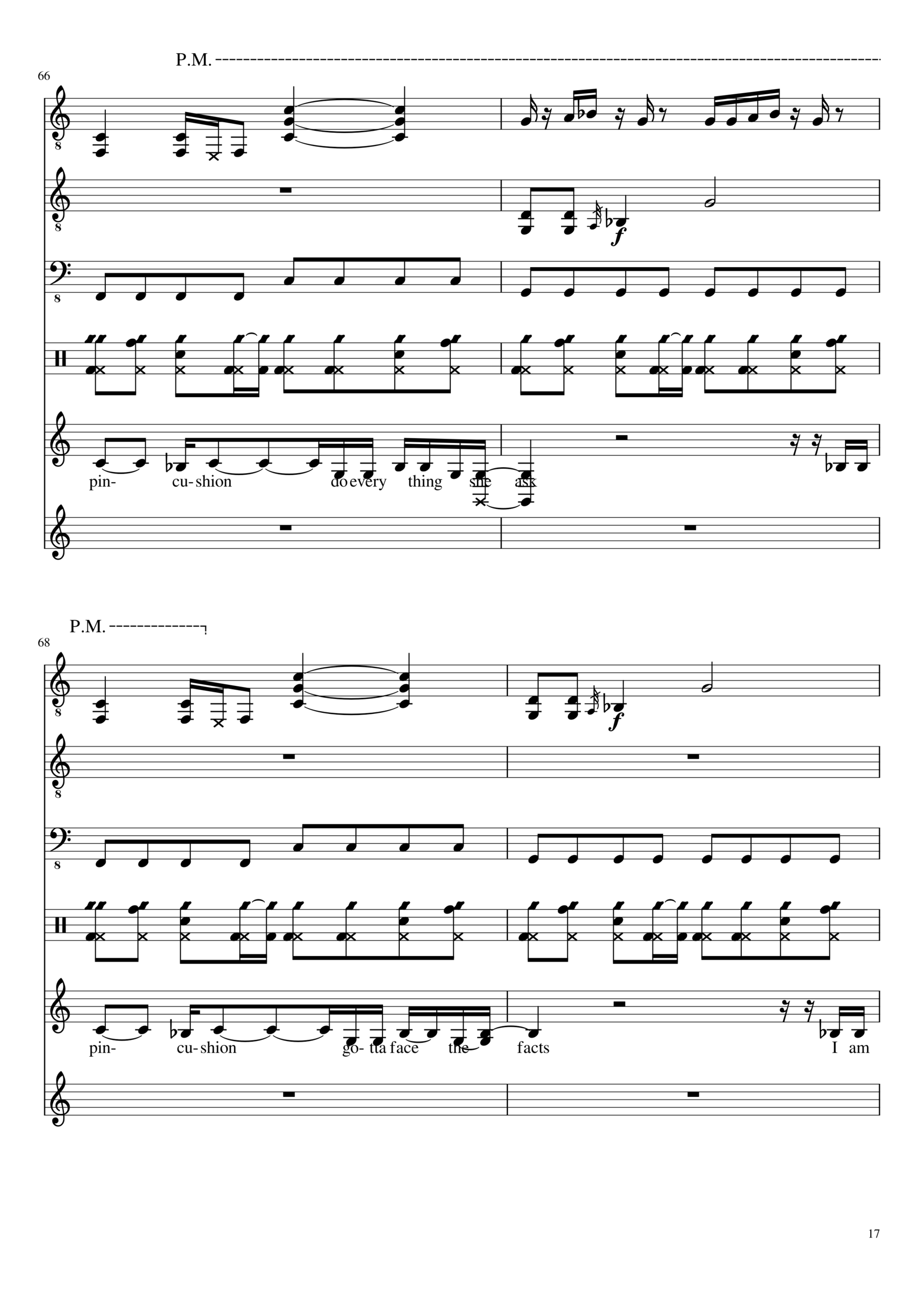 Free sheet music Pincushion by ZZ Top, Play and Download any time