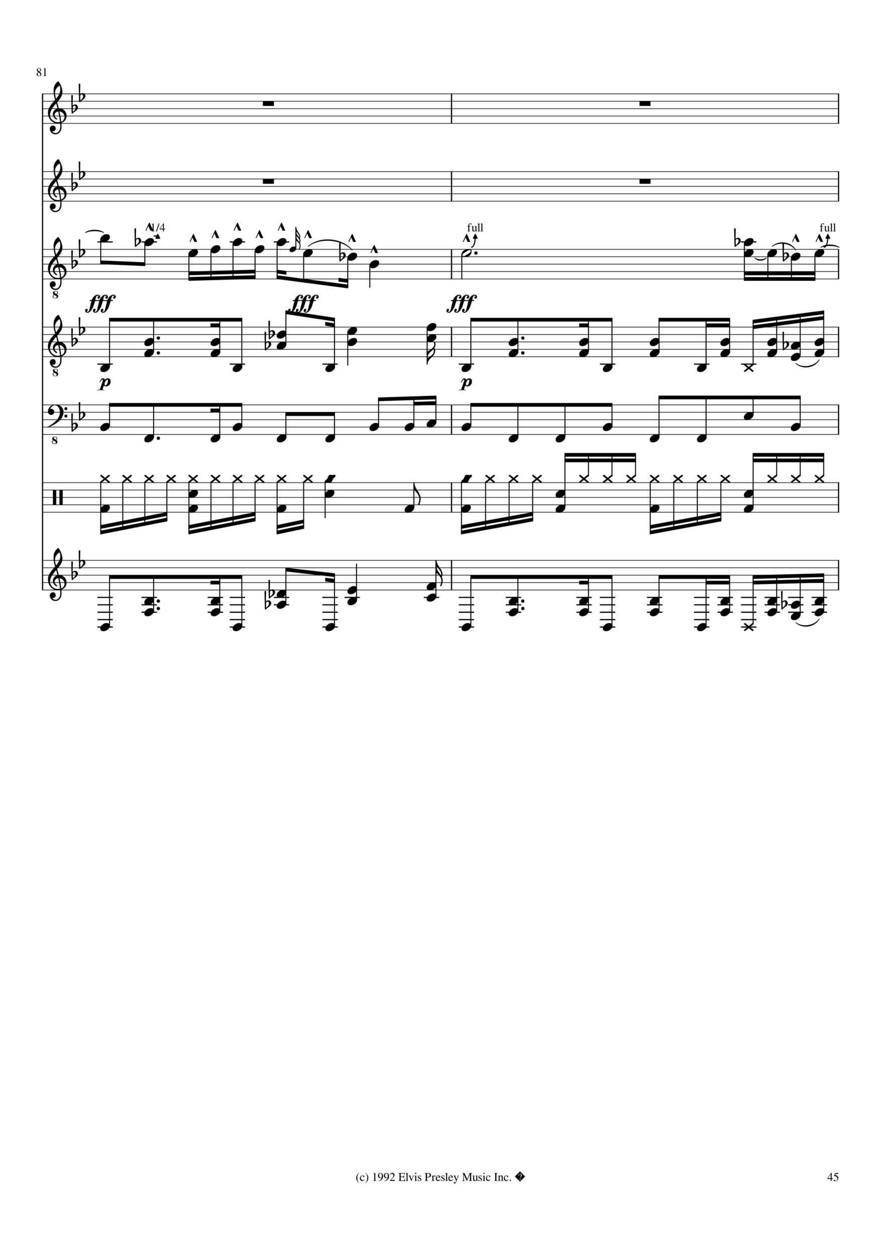 Free sheet music Viva Las Vegas by ZZ Top, Play and Download any time