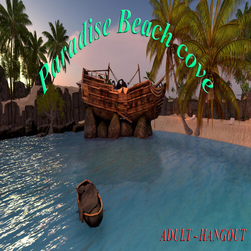 Paradise Beach Cove OpenSimulator Metaverse Region